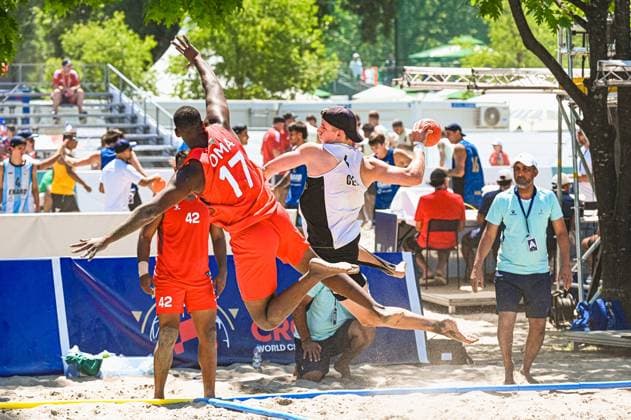 The IHF Beach Handball World Championship, WM, Weltmeisterschaft 2026 brings together the world s best men s and women s national teams to compete for the world title. The photo gallery showcases spectacular action, athletic performances, emotional moments, and the unique atmosphere of international beach handball at the highest level. Players from across the globe compete in thrilling matches on the sand, demonstrating skill, teamwork, and determination throughout the tournament. IHF Beach Handball World Championship 2026, 23.06.2026, Zagreb, Jarun See *** The 2026 IHF Beach Handball World Championship brings together the world’s best men’s and women’s national teams to compete for the world title. The photo gallery showcases spectacular action, athletic performances, emotional moments, and the unique atmosphere of international beach handball at the highest level. Players from across the globe compete in thrilling matches on the sand, demonstrating skill, teamwork, and determination throughout the tournament. IHF Beach Handball World Championship 2026, June 23, 2026, Zagreb, Jarun See Copyright: xspeedshotx xDorianfrickx