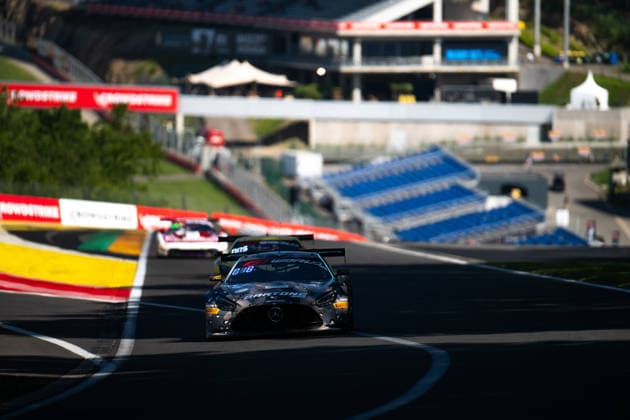 AUTO - GT WORLD CHALLENGE EUROPE ENDURANCE CUP - 24 HOURS OF SPA 2026 06, BARTONE, Anthony (USA), PANIS, Aurelien (FRA), GAZEAU, Cesar (FRA), BASZ, Karol (POL), GetSpeed Team Bartone Bros, Mercedes-AMG GT3 EVO, SILVER, action,during the CrowdStrike 24 Hours of Spa 2026, 3rd round of the GT World Challenge Europe Endurance Cup 2026, from June 25 to 28, 2026 on the Circuit de Spa-Francorchamps, in Stavelot, Belgium - StavelotBelgium  Copyright: xMariusxHeckerx