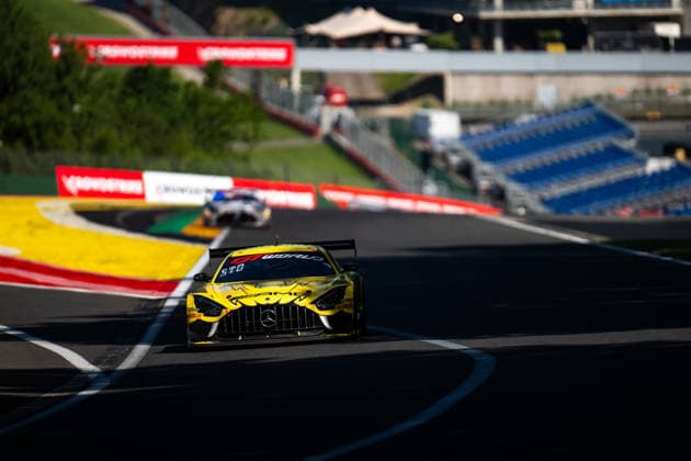 AUTO - GT WORLD CHALLENGE EUROPE ENDURANCE CUP - 24 HOURS OF SPA 2026 48, AUER, Lucas (AUT), STOLZ, Luca (GER), ENGEL, Maro (GER), Mercedes-AMG Team MANN-FILTER, Mercedes-AMG GT3 EVO, PRO, action,during the CrowdStrike 24 Hours of Spa 2026, 3rd round of the GT World Challenge Europe Endurance Cup 2026, from June 25 to 28, 2026 on the Circuit de Spa-Francorchamps, in Stavelot, Belgium - StavelotBelgium  Copyright: xMariusxHeckerx