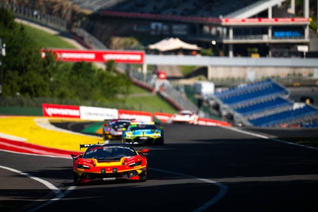 AUTO - GT WORLD CHALLENGE EUROPE ENDURANCE CUP - 24 HOURS OF SPA 2026 50, WADOUX, Lilou (FRA), LECLERC, Arthur (MON), GELAEL, Sean (IDN), AF Corse, Ferrari 296 GT3 EVO, PRO, action, during the CrowdStrike 24 Hours of Spa 2026, 3rd round of the GT World Challenge Europe Endurance Cup 2026, from June 25 to 28, 2026 on the Circuit de Spa-Francorchamps, in Stavelot, Belgium - StavelotBelgium  Copyright: xMariusxHeckerx