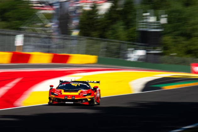 AUTO - GT WORLD CHALLENGE EUROPE ENDURANCE CUP - 24 HOURS OF SPA 2026 50, WADOUX, Lilou (FRA), LECLERC, Arthur (MON), GELAEL, Sean (IDN), AF Corse, Ferrari 296 GT3 EVO, PRO, action, during the CrowdStrike 24 Hours of Spa 2026, 3rd round of the GT World Challenge Europe Endurance Cup 2026, from June 25 to 28, 2026 on the Circuit de Spa-Francorchamps, in Stavelot, Belgium - StavelotBelgium  Copyright: xMariusxHeckerx