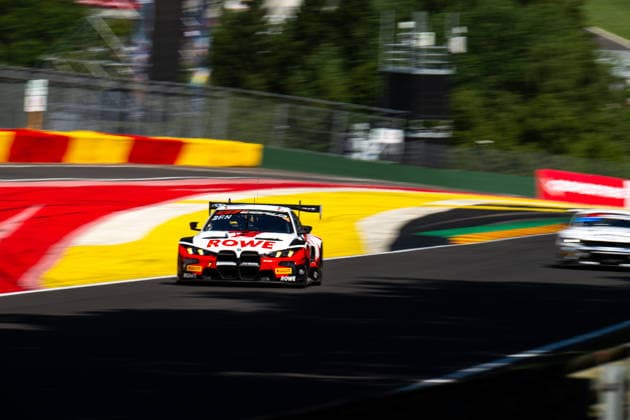 AUTO - GT WORLD CHALLENGE EUROPE ENDURANCE CUP - 24 HOURS OF SPA 2026 98, FARFUS, Augusto (BRA), DENNIS, Jake (GBR), MARCIELLO, Raffaele (SUI), Rowe Racing, BMW M4 GT3 EVO, PRO, action, during the CrowdStrike 24 Hours of Spa 2026, 3rd round of the GT World Challenge Europe Endurance Cup 2026, from June 25 to 28, 2026 on the Circuit de Spa-Francorchamps, in Stavelot, Belgium - StavelotBelgium  Copyright: xMariusxHeckerx