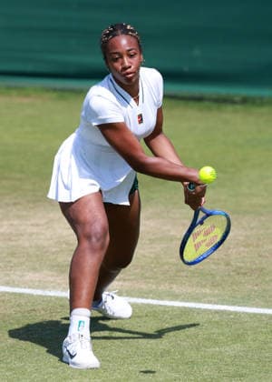 Tyra Caterina Grant (USA), Damen Einzel, Ladies Singles, Qualifikation, Wimbledon Tennis - Wimbledon 2026 - Grand Slam ITF ATP, Tennis Herren WTA, Tennis Damen - AELTC - London - - Great Britain - 25 June 2026. *** Tyra Caterina Grant, USA, Women s Singles, Qualifying, Wimbledon Tennis, Wimbledon 2026, Grand Slam, ITF, ATP, WTA, AELTC, London, Great Britain, June 25, 2026 Copyright: xJuergenxHasenkopfx