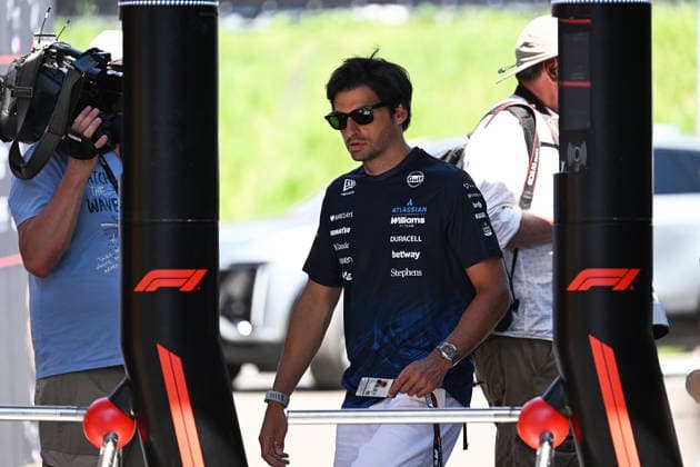 25.06.2026, xsvx, Motorsport FIA Formel 1, Grand Prix von Österreich v.l. Carlos Sainz (Williams Racing) Startnummer 55 (FIA REGULATIONS PROHIBIT ANY USE OF PHOTOGRAPHS as IMAGE SEQUENCES and or QUASI-VIDEO) Zeltweg-Spielberg *** June 25, 2026, xsvx, Motorsport FIA Formula 1, Austrian Grand Prix: Carlos Sainz, Williams Racing, car number 55. FIA regulations prohibit any use of photographs as image sequences and or quasi-video. Zeltweg, Spielberg
