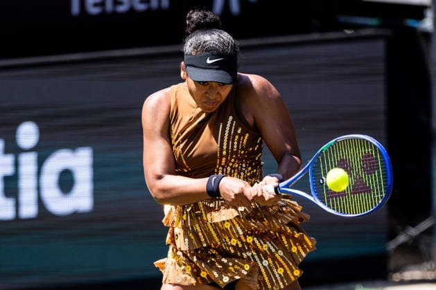 BAD HOMBURG, GERMANY - JUNE 25: Naomi Osaka (JPN) during the Bad Homburg Open powered by Solarwatt Singles match between Naomi Osaka (JPN) vs Ekaterina Alexandrova at Kurpark Bad Homburg on June 25, 2026 in Bad Homburg, Germany. Hessen Germany Copyright: xSteffiexWunderlx