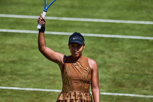 June 25, 2026, Bad Homburg, Hessen, Germany: Naomi Osaka of Japan reacts with clenched fist after the Match point during the BAD HOMBURG OPEN powered by SOLARWATTT- WTA500 - Womens Tennis, 25.6.2026 in Bad Homburg (Tennis-Club Bad Homburg), Germany Tennis 2026: WTA, Tennis Damen Bad Hombug Open: Quarterfinal: OSAKA 6:2 6:2 ALEXANDROVA  - ZUMAs343 20260625_zsp_s343_019 Copyright: xMathiasxSchulzx