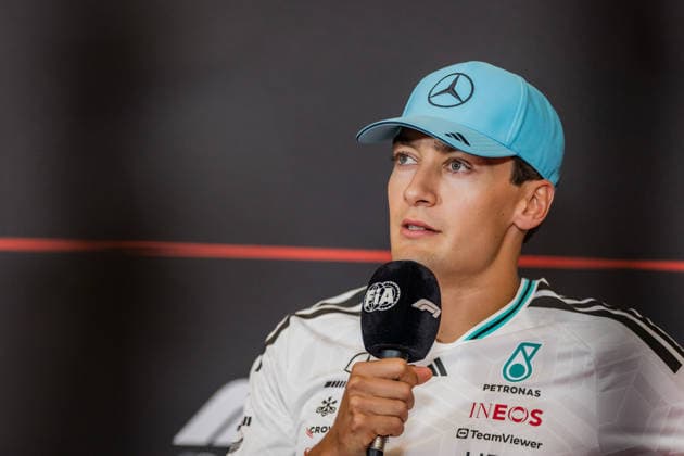 FORMULA 1 - GP of Austria 2026 SPIELBERG,AUSTRIA,25.JUN.26 - MOTORSPORTS, FORMULA 1 - Grand Prix of Austria, Red Bull Ring, preview. Image shows George Russell (GBR Mercedes).  GEPAxpictures xMatthiasxTrinkl