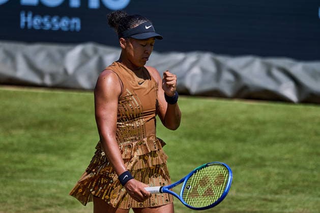 June 25, 2026, Bad Homburg, Hessen, Germany: Naomi Osaka of Japan reacts with clenched fist after the Match point during the BAD HOMBURG OPEN powered by SOLARWATTT- WTA500 - Womens Tennis, 25.6.2026 in Bad Homburg (Tennis-Club Bad Homburg), Germany Tennis 2026: WTA, Tennis Damen Bad Hombug Open: Quarterfinal: OSAKA 6:2 6:2 ALEXANDROVA  - ZUMAs343 20260625_zsp_s343_031 Copyright: xMathiasxSchulzx