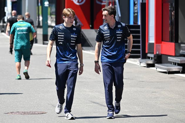 25.06.2026, xsvx, Motorsport FIA Formel 1, Grand Prix von Österreich v.l. Luke Browning (FIA REGULATIONS PROHIBIT ANY USE OF PHOTOGRAPHS as IMAGE SEQUENCES and or QUASI-VIDEO) Zeltweg-Spielberg *** June 25, 2026, xsvx, Motorsport, FIA Formula 1, Austrian Grand Prix, by Luke Browning. FIA REGULATIONS PROHIBIT ANY USE OF PHOTOGRAPHS AS IMAGE SEQUENCES AND OR QUASI-VIDEO. Zeltweg, Spielberg