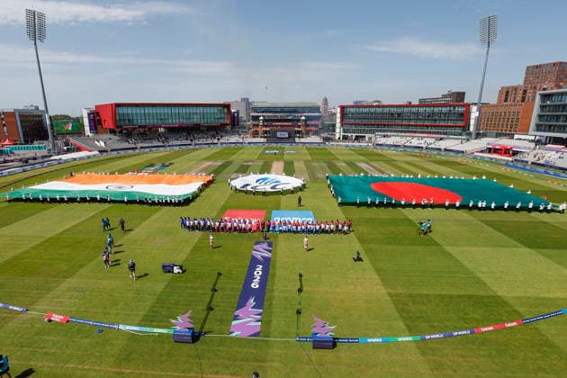 India Women v Bangladesh Women, ICC Women s T20 World Cup General shots of the opening scenes during the ICC Women s T20 World Cup match between India Women and Bangladesh Women at Old Trafford, Manchester, UK on 25 June 2026. Manchester Old Trafford Greater Manchester UK Editorial use only , Copyright: xGeorgexFranksx PSI-24419-0004
