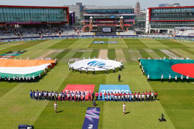 India Women v Bangladesh Women, ICC Women s T20 World Cup General shots of the opening scenes during the ICC Women s T20 World Cup match between India Women and Bangladesh Women at Old Trafford, Manchester, UK on 25 June 2026. Manchester Old Trafford Greater Manchester UK Editorial use only , Copyright: xGeorgexFranksx PSI-24419-0005