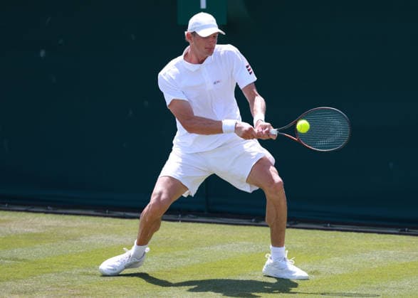 Stefanos Sakellaridis (GRE) Herren Einzel, Men s Singles, Qualifikation, Wimbledon Tennis - Wimbledon 2026 - Grand Slam ITF ATP, Tennis Herren WTA, Tennis Damen - AELTC - London - - Great Britain - 25 June 2026. *** Stefanos Sakellaridis GRE Men s Singles, Qualifying, Wimbledon Tennis, Wimbledon 2026, Grand Slam, ITF, ATP, WTA, AELTC, London, Great Britain, June 25, 2026 Copyright: xJuergenxHasenkopfx