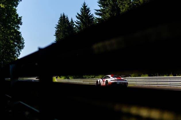 AUTO - GT WORLD CHALLENGE EUROPE ENDURANCE CUP - 24 HOURS OF SPA 2026 09, NESOV, Aleksei (SLO), TRULLI, Enzo (ITA), MALYKHIN, Aliaksandr (GBR), HOFER, Max (AUT), Pure Rxcing, Porsche 911 GT3 R (992) EVO, SILVER, action,during the CrowdStrike 24 Hours of Spa 2026, 3rd round of the GT World Challenge Europe Endurance Cup 2026, from June 25 to 28, 2026 on the Circuit de Spa-Francorchamps, in Stavelot, Belgium - StavelotBelgium  Copyright: xMariusxHeckerx
