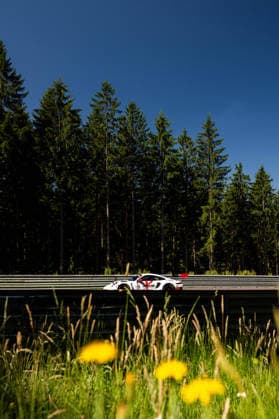 AUTO - GT WORLD CHALLENGE EUROPE ENDURANCE CUP - 24 HOURS OF SPA 2026 09, NESOV, Aleksei (SLO), TRULLI, Enzo (ITA), MALYKHIN, Aliaksandr (GBR), HOFER, Max (AUT), Pure Rxcing, Porsche 911 GT3 R (992) EVO, SILVER, action,during the CrowdStrike 24 Hours of Spa 2026, 3rd round of the GT World Challenge Europe Endurance Cup 2026, from June 25 to 28, 2026 on the Circuit de Spa-Francorchamps, in Stavelot, Belgium - StavelotBelgium  Copyright: xMariusxHeckerx