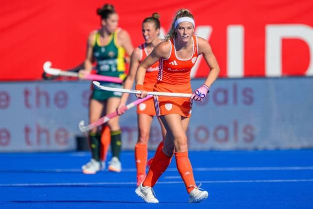 WAVER, 24-06-2026, Belfius Hockey Arena, FIH Hockey Pro League Women, Season 2025-2026. Yibbi Jansen during the game Australia - Netherlands (women). Australia - Netherlands (women)  x204638592x Copyright: