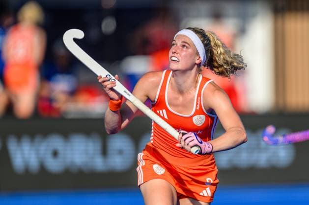 WAVER, 24-06-2026, Belfius Hockey Arena, FIH Hockey Pro League Women, Season 2025-2026. Yibbi Jansen during the game Australia - Netherlands (women). Australia - Netherlands (women)  x204638626x Copyright: