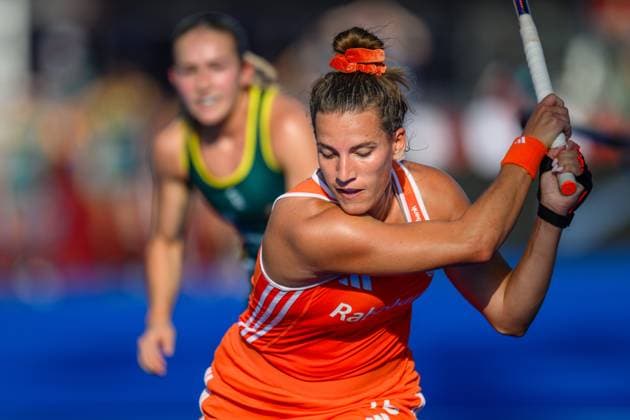 WAVER, 24-06-2026, Belfius Hockey Arena, FIH Hockey Pro League Women, Season 2025-2026. Frederique Matla during the game Australia - Netherlands (women). Australia - Netherlands (women)  x204638665x Copyright: