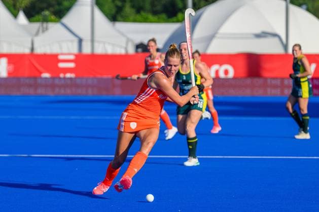 WAVER, 24-06-2026, Belfius Hockey Arena, FIH Hockey Pro League Women, Season 2025-2026. Luna Fokke during the game Australia - Netherlands (women). Australia - Netherlands (women)  x204638670x Copyright: