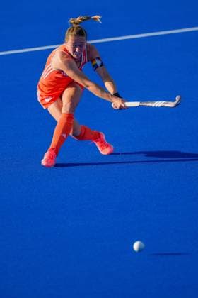 WAVER, 24-06-2026, Belfius Hockey Arena, FIH Hockey Pro League Women, Season 2025-2026. Renee van Laarhoven during the game Australia - Netherlands (women). Australia - Netherlands (women)  x204638781x Copyright: