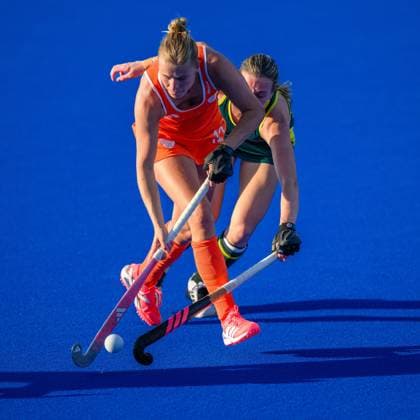 WAVER, 24-06-2026, Belfius Hockey Arena, FIH Hockey Pro League Women, Season 2025-2026. Luna Fokke during the game Australia - Netherlands (women). Australia - Netherlands (women)  x204638783x Copyright:
