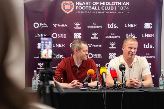 Edinburgh, Scotland, 06.25.2026. Belgium coach Wouter Vrancken is confirmed as Derek McInnes successor at Hearts Fc at Tynecastle stadium in Edinburgh. Heart of Midlothian press conference, PK, Pressekonferenz to Unveil their New Manager, Football, Tynecastle Park, Edinburgh, Scotland, UK - 25 Jun 2026Edinburgh Tynecastle Park United Kingdom  Copyright: xEuanxCherry Shutterstockx 16961552n