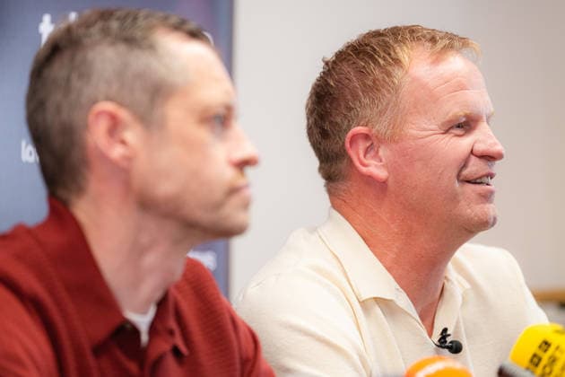 Edinburgh, Scotland, 06.25.2026. Belgium coach Wouter Vrancken is confirmed as Derek McInnes successor at Hearts Fc at Tynecastle stadium in Edinburgh. Heart of Midlothian press conference, PK, Pressekonferenz to Unveil their New Manager, Football, Tynecastle Park, Edinburgh, Scotland, UK - 25 Jun 2026Edinburgh Tynecastle Park United Kingdom  Copyright: xEuanxCherry Shutterstockx 16961552ad