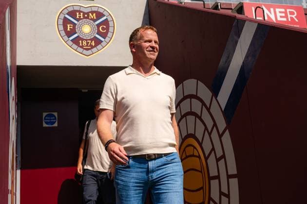 Edinburgh, Scotland, 06.25.2026. Belgium coach Wouter Vrancken is confirmed as Derek McInnes successor at Hearts Fc at Tynecastle stadium in Edinburgh. Heart of Midlothian press conference, PK, Pressekonferenz to Unveil their New Manager, Football, Tynecastle Park, Edinburgh, Scotland, UK - 25 Jun 2026Edinburgh Tynecastle Park United Kingdom  Copyright: xEuanxCherry Shutterstockx 16961552ag