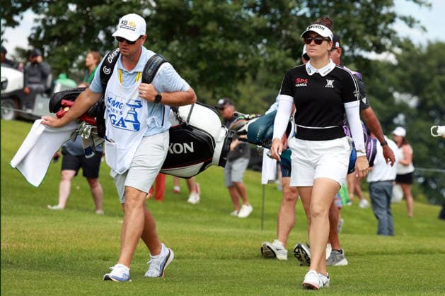 KPMG Women™s PGA, Golf Herren Championship 2026 CHASKA, MINNESOTA - JUNE 25: Hannah Green of Australia walks from the 12th tee during the first round of the KPMG Women™s PGA Championship 2026 at Hazeltine National Golf Club in Chaska, Minnesota, USA Thursday, June 25, 2026. Chaska Minnesota United States  Copyright: xAmyxLemusx originalFilename:lemus-kpmgwome260625_npkLl.jpg
