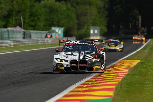 AUTOMOBILE : 24 Heures de SPA Francorchamps - 25 06 2026 32 Team WRT (BEL) BMW M4 GT3 EVO (PRO) driven by Kelvin VAN DER LINDE (RSA) Jordan PEPPER (RSA) Charles WEERTS (BEL), during the CrowdStrike 24 Hours of SPA, 4th round of the GT World Challenge Europe Championship (SRO) on the SPA Francorchamps circuit in Belgium The 25th June 2026. SPA-FRANCORCHAMPSBelgium  Copyright: xMPSxAGENCYx