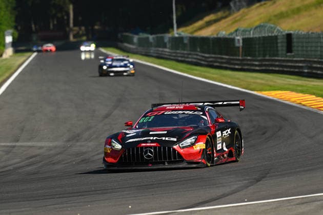 AUTOMOBILE : 24 Heures de SPA Francorchamps - 25 06 2026 999 GetSpeed Team PCX (GER) Mercedes-AMG GT3 EVO driven by Jordan BOISSON (FRA) Patrick CHARLAIX (FRA) Benjamin PAQUE (BEL) Marvin KLEIN (FRA), during the CrowdStrike 24 Hours of SPA, 4th round of the GT World Challenge Europe Championship (SRO) on the SPA Francorchamps circuit in Belgium The 25th June 2026. SPA-FRANCORCHAMPSBelgium  Copyright: xMPSxAGENCYx