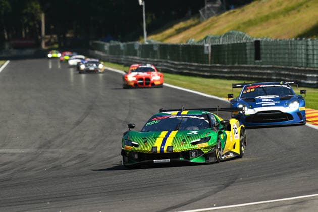 AUTOMOBILE : 24 Heures de SPA Francorchamps - 25 06 2026 70 AF Corse (ITA) Ferrari 296 GT3 EVO (PRO-AM) driven by Custodio TOLEDO (USA) Miguel MOLINA (ESP) Matthieu VAXIVIERE (FRA) Peter DEMPSEY (IRL), during the CrowdStrike 24 Hours of SPA, 4th round of the GT World Challenge Europe Championship (SRO) on the Spa-Francorchamps circuit in Belgium The 25th June 2026. SPA-FRANCORCHAMPSBelgium  Copyright: xMPSxAGENCYx