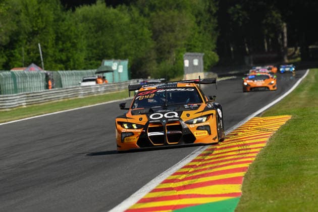 AUTOMOBILE : 24 Heures de SPA Francorchamps - 25 06 2026 42 Oman Racing by Century Motorsport (OMA) BMW M4 GT3 EVO (BRONZE) driven by Ahmad AL HARTHY (OMA) Javier SAGRERA (ESP) Calan WILLIAMS (AUS) Pedro EBRAHIM (BRA), during the CrowdStrike 24 Hours of SPA, 4th round of the GT World Challenge Europe Championship (SRO) on the SPA Francorchamps circuit in Belgium The 25th June 2026. SPA-FRANCORCHAMPSBelgium  Copyright: xMPSxAGENCYx