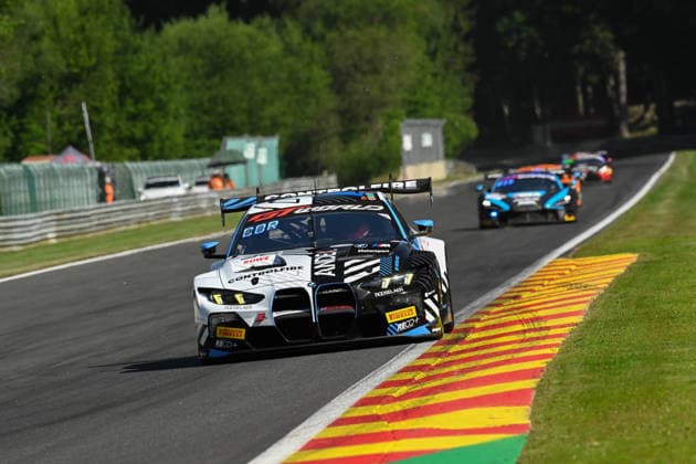 AUTOMOBILE : 24 Heures de SPA Francorchamps - 25 06 2026 30 Team WRT (BEL) BMW M4 GT3 EVO (SILVER) driven by Ignacio MONTENEGRO (ARG) Matisse LISMONT (BEL) Amaury CORDEEL (BEL) Mathieu DETRY (BEL), during the CrowdStrike 24 Hours of SPA, 4th round of the GT World Challenge Europe Championship (SRO) on the SPA Francorchamps circuit in Belgium The 25th June 2026. SPA-FRANCORCHAMPSBelgium  Copyright: xMPSxAGENCYx