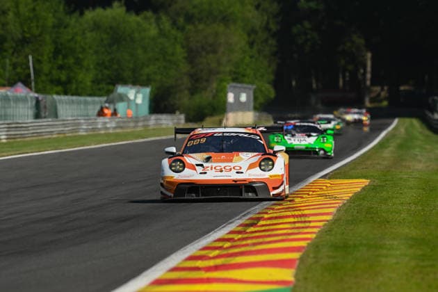 AUTOMOBILE : 24 Heures de SPA Francorchamps - 25 06 2026 93 Ziggo Tempesta Racing (GBR) Porsche 911 GT3 R EVO (BRONZE) driven by Jonathan HUI (HKG) Christopher FROGGATT (GBR) Eddie CHEEVER (ITA) Mex JANSEN (NED), during the CrowdStrike 24 Hours of SPA, 4th round of the GT World Challenge Europe Championship (SRO) on the Spa-Francorchamps circuit in Belgium The 25th June 2026. SPA-FRANCORCHAMPSBelgium  Copyright: xMPSxAGENCYx