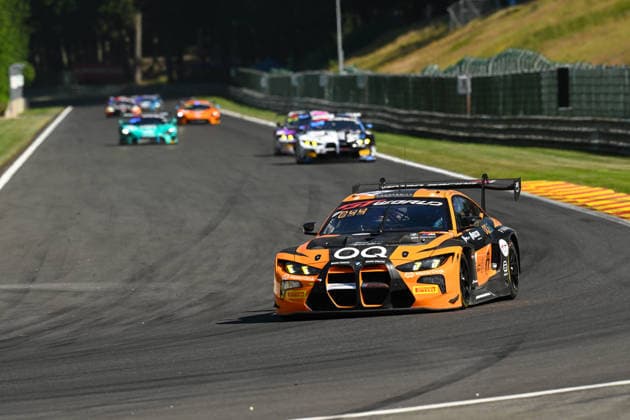 AUTOMOBILE : 24 Heures de SPA Francorchamps - 25 06 2026 42 Oman Racing by Century Motorsport (OMA) BMW M4 GT3 EVO (BRONZE) driven by Ahmad AL HARTHY (OMA) Javier SAGRERA (ESP) Calan WILLIAMS (AUS) Pedro EBRAHIM (BRA), during the CrowdStrike 24 Hours of SPA, 4th round of the GT World Challenge Europe Championship (SRO) on the SPA Francorchamps circuit in Belgium The 25th June 2026. SPA-FRANCORCHAMPSBelgium  Copyright: xMPSxAGENCYx