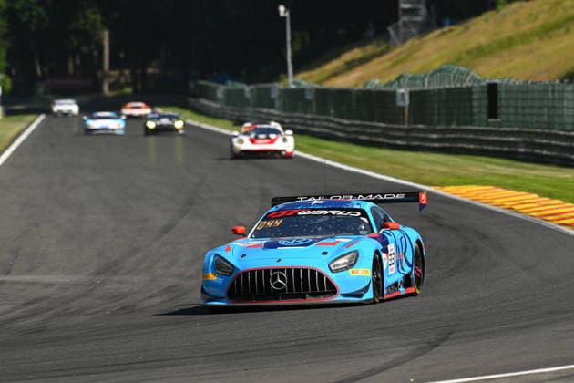 AUTOMOBILE : 24 Heures de SPA Francorchamps - 25 06 2026 33 2Seas Motorsport (BRN) Mercedes-AMG GT3 EVO (BRONZE) driven by Scott NOBLE (USA) Lewis WILLIAMSON (GBR) Jason HART (USA) Aaron WALKER (GBR), during the CrowdStrike 24 Hours of SPA, 4th round of the GT World Challenge Europe Championship (SRO) on the SPA Francorchamps circuit in Belgium The 25th June 2026. SPA-FRANCORCHAMPSBelgium  Copyright: xMPSxAGENCYx