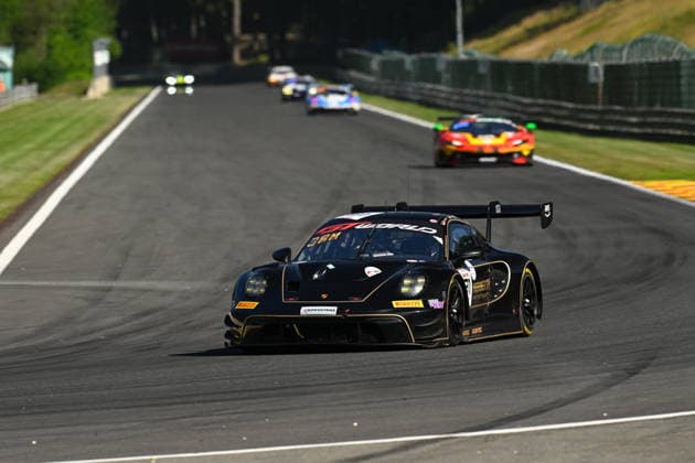 AUTOMOBILE : 24 Heures de SPA Francorchamps - 25 06 2026 91 Herberth Motorsport (GER) Porsche 911 GT3 R EVO (BRONZE) driven by Ralf BOHN (GER) Huub van EIJNDHOVEN (NED) Alfred RENAUER (GER) Mathieu JAMINET (AND), during the CrowdStrike 24 Hours of SPA, 4th round of the GT World Challenge Europe Championship (SRO) on the Spa-Francorchamps circuit in Belgium The 25th June 2026. SPA-FRANCORCHAMPSBelgium  Copyright: xMPSxAGENCYx