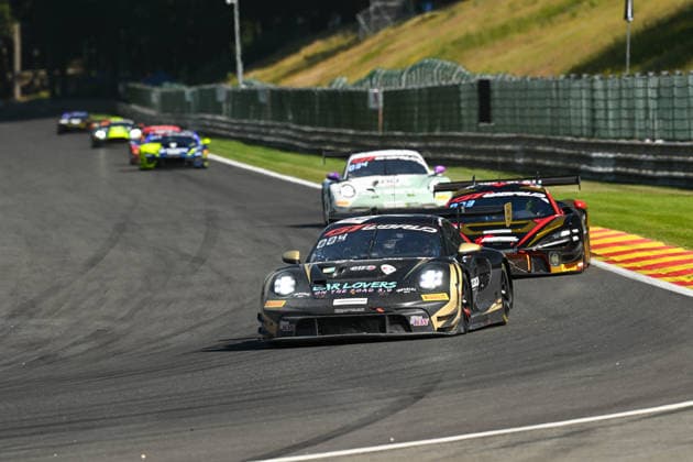 AUTOMOBILE : 24 Heures de SPA Francorchamps - 25 06 2026 22 Schumacher CLRT (FRA) Porsche 911 GT3 R (992) EVO (PRO) driven by Frederic MAKOWIEKI (FRA) Ayhancan GÜVEN (TUR) Matt CAMPBELL (AUS), during the CrowdStrike 24 Hours of SPA, 4th round of the GT World Challenge Europe Championship (SRO) on the SPA Francorchamps circuit in Belgium The 25th June 2026. SPA-FRANCORCHAMPSBelgium  Copyright: xMPSxAGENCYx