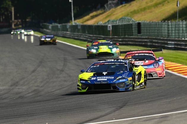 AUTOMOBILE : 24 Heures de SPA Francorchamps - 25 06 2026 96 Rutronik Racing (GER) Lamborghini Temerario GT3 (PRO) driven by Luca ENGSTLER (GER) Marco MAPELLI (ITA) Patric NIEDERHAUSER (SUI), during the CrowdStrike 24 Hours of SPA, 4th round of the GT World Challenge Europe Championship (SRO) on the Spa-Francorchamps circuit in Belgium The 25th June 2026. SPA-FRANCORCHAMPSBelgium  Copyright: xMPSxAGENCYx