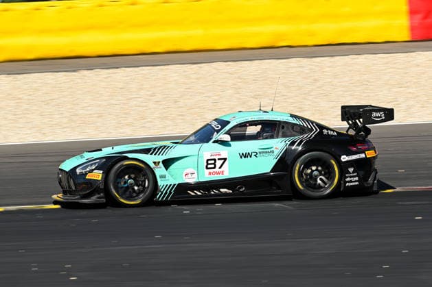 AUTOMOBILE : 24 Heures de SPA Francorchamps - 25 06 2026 87 Winward Racing (USA) Mercedes-AMG GT3 EVO (BRONZE) driven by Marvin DIENST (GER) Gabriele PIANA (ITA) Rinat SALIKHOV (ND) Daan ARROW (NED), during the CrowdStrike 24 Hours of SPA, 4th round of the GT World Challenge Europe Championship (SRO) on the Spa-Francorchamps circuit in Belgium The 25th June 2026. SPA-FRANCORCHAMPSBelgium  Copyright: xMPSxAGENCYx