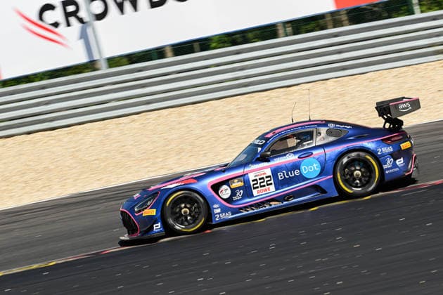 AUTOMOBILE : 24 Heures de SPA Francorchamps - 25 06 2026 222 2Seas Motorsport (BRN) Mercedes-AMG GT3 EVO (BRONZE) driven by Reece BARR (GBR) Charles DAWSON (GBR) Kiern JEWISS (GBR) Garnet PATTERSON (AUS), during the CrowdStrike 24 Hours of SPA, 4th round of the GT World Challenge Europe Championship (SRO) on the SPA Francorchamps circuit in Belgium The 25th June 2026. SPA-FRANCORCHAMPSBelgium  Copyright: xMPSxAGENCYx