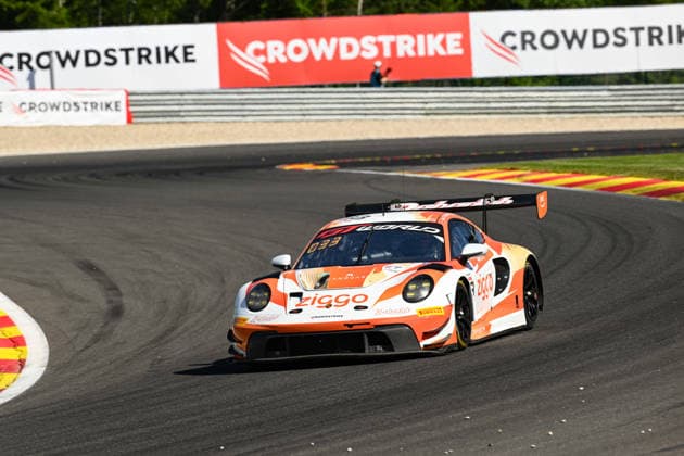 AUTOMOBILE : 24 Heures de SPA Francorchamps - 25 06 2026 93 Ziggo Tempesta Racing (GBR) Porsche 911 GT3 R EVO (BRONZE) driven by Jonathan HUI (HKG) Christopher FROGGATT (GBR) Eddie CHEEVER (ITA) Mex JANSEN (NED), during the CrowdStrike 24 Hours of SPA, 4th round of the GT World Challenge Europe Championship (SRO) on the Spa-Francorchamps circuit in Belgium The 25th June 2026. SPA-FRANCORCHAMPSBelgium  Copyright: xMPSxAGENCYx