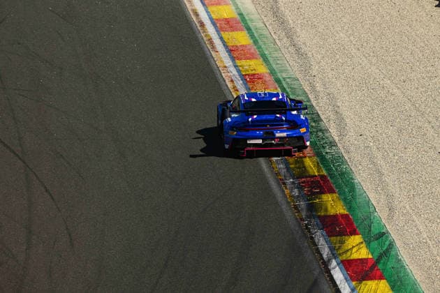 AUTOMOBILE : 24 Heures de SPA Francorchamps - 25 06 2026 97 Rutronik Racing (GER) Porsche 911 GT3 R EVO (BRONZE) driven by Michelle GATTING (DEN) Antares AU (HKG) Martin RUMP (EST) Sven MÜLLER (GER), during the CrowdStrike 24 Hours of SPA, 4th round of the GT World Challenge Europe Championship (SRO) on the Spa-Francorchamps circuit in Belgium The 25th June 2026. SPA-FRANCORCHAMPSBelgium  Copyright: xMPSxAGENCYx