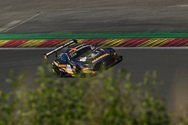 AUTOMOBILE : 24 Heures de SPA Francorchamps - 25 06 2026 177 Grupo Prom Racing Team (MEX) Mercedes-AMG GT3 EVO (PRO-AM) driven by Alfredo HERNANDEZ (MEX) Stephane TRIBAUDINI (FRA) Colin CARESANI (NED) Adam CHRISTODOULOU (GBR), during the CrowdStrike 24 Hours of SPA, 4th round of the GT World Challenge Europe Championship (SRO) on the SPA Francorchamps circuit in Belgium The 25th June 2026. SPA-FRANCORCHAMPSBelgium  Copyright: xMPSxAGENCYx