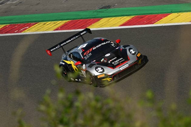 AUTOMOBILE : 24 Heures de SPA Francorchamps - 25 06 2026 2 Boutsen VDS (BEL) Porsche 911 GT3 R EVO (PRO) driven by Morris SCHURING (NED) Dorian BOCCOLACCI (FRA) Alessio PICARIELLO (BEL), during the CrowdStrike 24 Hours of SPA, 4th round of the GT World Challenge Europe Championship (SRO) on the SPA Francorchamps circuit in Belgium The 25th June 2026. SPA-FRANCORCHAMPSBelgium  Copyright: xMPSxAGENCYx