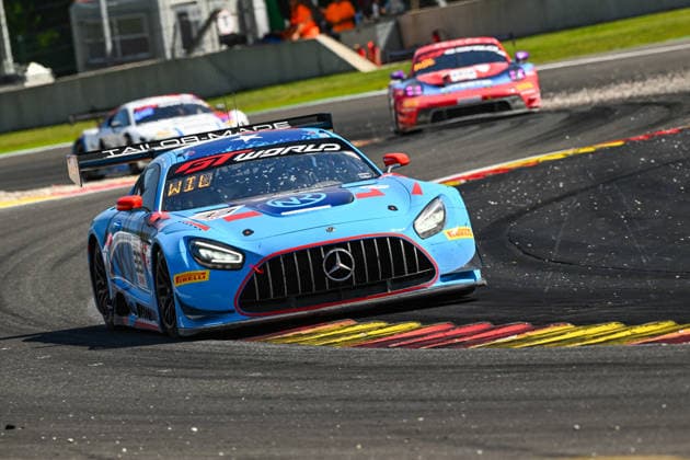 AUTOMOBILE : 24 Heures de SPA Francorchamps - 25 06 2026 33 2Seas Motorsport (BRN) Mercedes-AMG GT3 EVO (BRONZE) driven by Scott NOBLE (USA) Lewis WILLIAMSON (GBR) Jason HART (USA) Aaron WALKER (GBR), during the CrowdStrike 24 Hours of SPA, 4th round of the GT World Challenge Europe Championship (SRO) on the SPA Francorchamps circuit in Belgium The 25th June 2026. SPA-FRANCORCHAMPSBelgium  Copyright: xMPSxAGENCYx