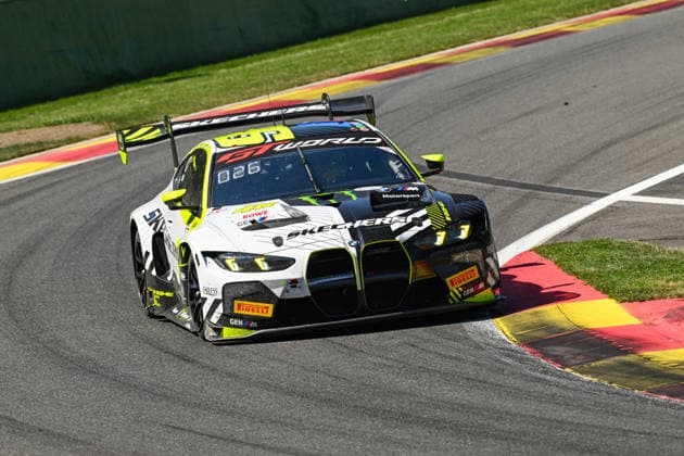 AUTOMOBILE : 24 Heures de SPA Francorchamps - 25 06 2026 46 Team WRT (BEL) BMW M4 GT3 EVO (PRO) driven by Daniel HARPER (GBR) Max HESSE (GER) Valentino ROSSI (ITA), during the CrowdStrike 24 Hours of SPA, 4th round of the GT World Challenge Europe Championship (SRO) on the SPA Francorchamps circuit in Belgium The 25th June 2026. SPA-FRANCORCHAMPSBelgium  Copyright: xMPSxAGENCYx