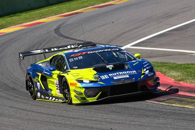AUTOMOBILE : 24 Heures de SPA Francorchamps - 25 06 2026 96 Rutronik Racing (GER) Lamborghini Temerario GT3 (PRO) driven by Luca ENGSTLER (GER) Marco MAPELLI (ITA) Patric NIEDERHAUSER (SUI), during the CrowdStrike 24 Hours of SPA, 4th round of the GT World Challenge Europe Championship (SRO) on the Spa-Francorchamps circuit in Belgium The 25th June 2026. SPA-FRANCORCHAMPSBelgium  Copyright: xMPSxAGENCYx