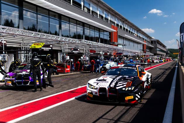 AUTO - GT WORLD CHALLENGE EUROPE ENDURANCE CUP - 24 HOURS OF SPA 2026 32, VAN DER LINDE, Kelvin (RSA), PEPPER, Jordan (RSA), WEERTS, Charles (BEL), Team WRT, BMW M4 GT3 EVO, PRO, action, during the CrowdStrike 24 Hours of Spa 2026, 3rd round of the GT World Challenge Europe Endurance Cup 2026, from June 25 to 28, 2026 on the Circuit de Spa-Francorchamps, in Stavelot, Belgium - StavelotBelgium  Copyright: xMariusxHeckerx