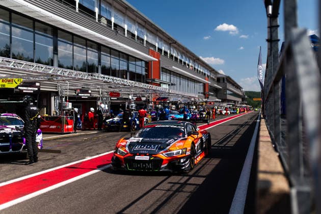 AUTO - GT WORLD CHALLENGE EUROPE ENDURANCE CUP - 24 HOURS OF SPA 2026 84, REICHER, Simon (AUT), WINKELHOCK, Markus (GER), HAASE, Christopher (GER), Eastalent Racing, Audi R8 LMS GT3 EVO II, PRO, action,during the CrowdStrike 24 Hours of Spa 2026, 3rd round of the GT World Challenge Europe Endurance Cup 2026, from June 25 to 28, 2026 on the Circuit de Spa-Francorchamps, in Stavelot, Belgium - StavelotBelgium  Copyright: xMariusxHeckerx